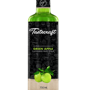 Tastecraft Green Apple Flavoured Fruit Syrup Tastecraft