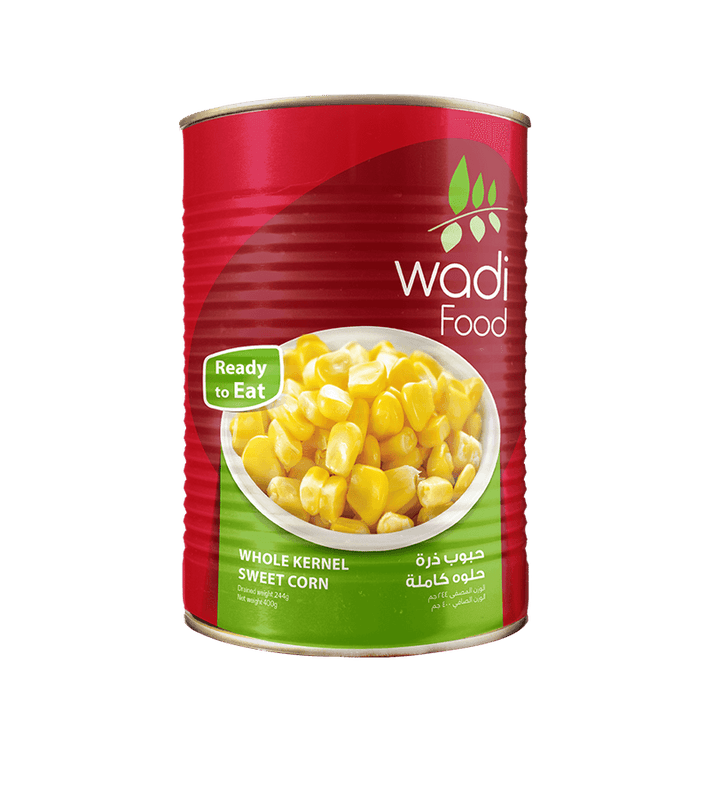 Wadi Food Whole Kernel Sweet Corn, 400 gm Wadi Food