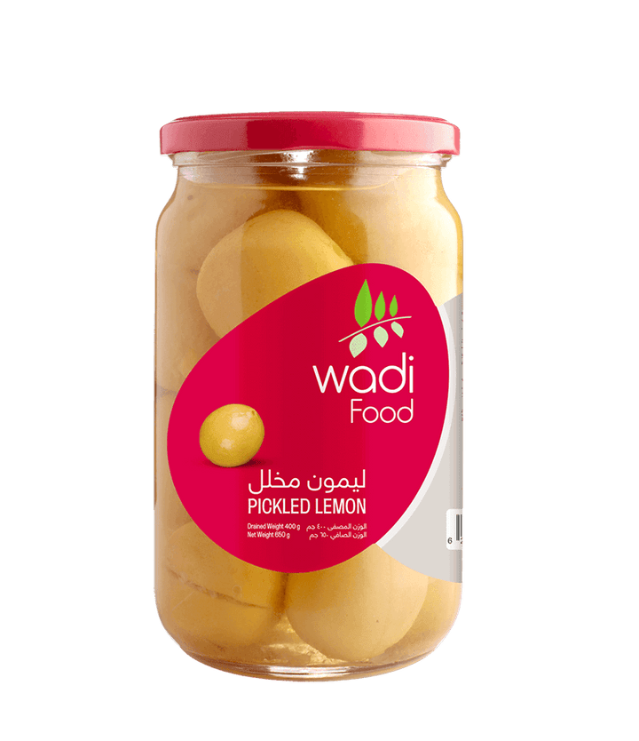 Wadi Food Pickled Lemons 650gm Jar Wadi Food