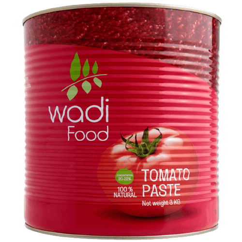 Wadi Food Tomato Paste 3kg Tin - Qio