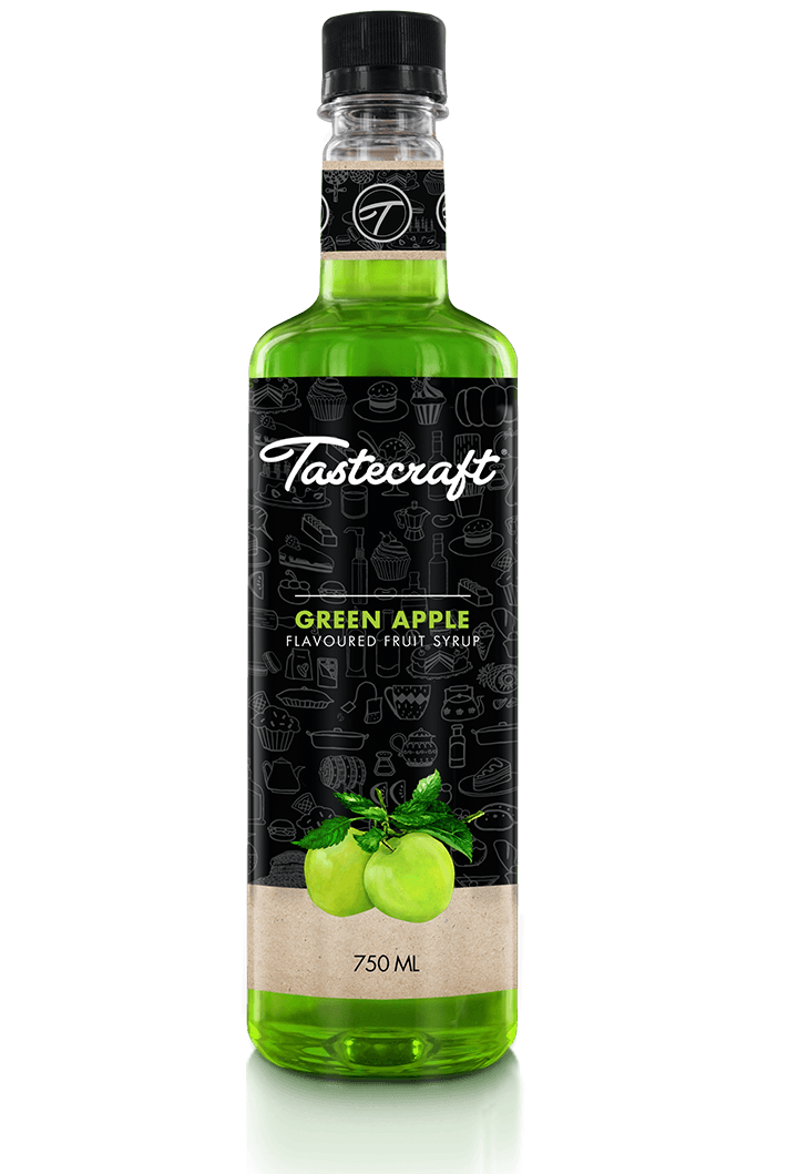 Tastecraft Green Apple Flavoured Fruit Syrup Tastecraft