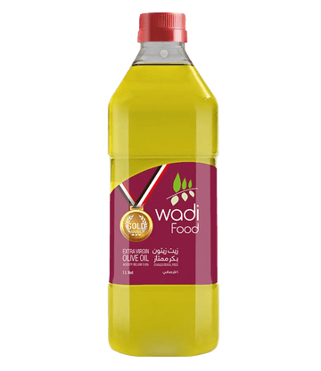 Wadi Food Extra Virgin Olive Oil 1L Plastic Bottle Wadi Food