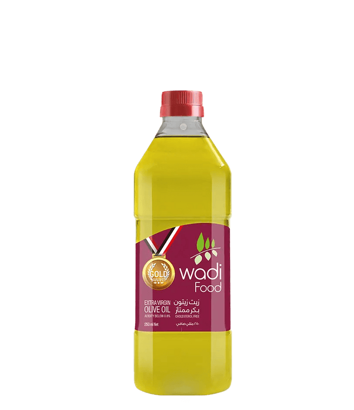 Wadi Food Extra Virgin Olive Oil 250ml Plastic Bottle Wadi Food