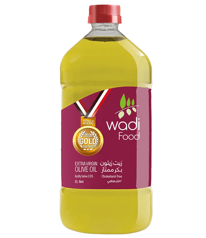 Wadi Food Extra Virgin Olive Oil 2L Plastic Bottle Wadi Food