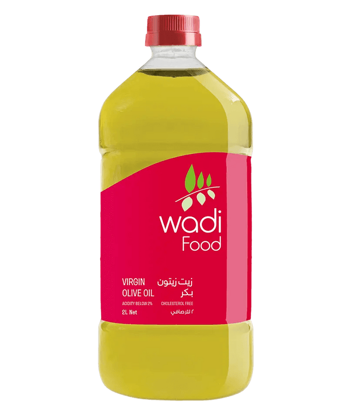 Wadi Food Virgin Olive Oil 2 Liter Plastic Bottle Wadi Food